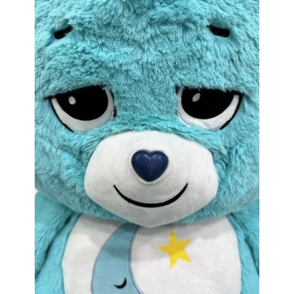 Care Bears Jumbo Giant Bedtime Bear Plush 36” 3’ Blue Moon Star - Picture 2 of 6